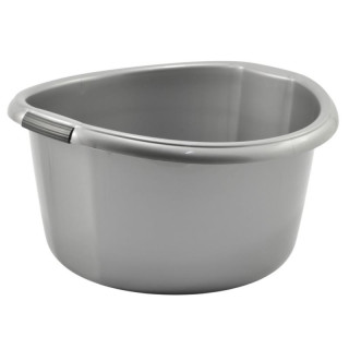 Miska plastikowa Solidna 20L srebrna